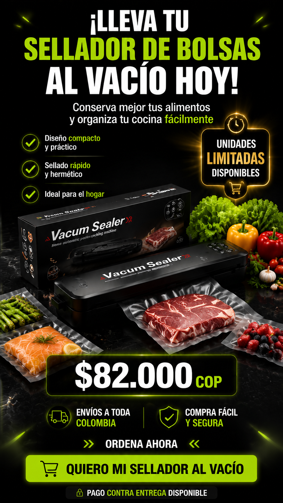 Sellador De Bolsas Al Vacío